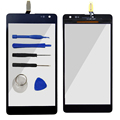 Version CT2S CT2C Front Digitizer Glass Display Touch Screen Frame For Nokia Lumia 535 N535 Touch