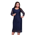 2016 women autumn sexy club sheath patchwork three quarter regular sleeves natural multicolor line o neck