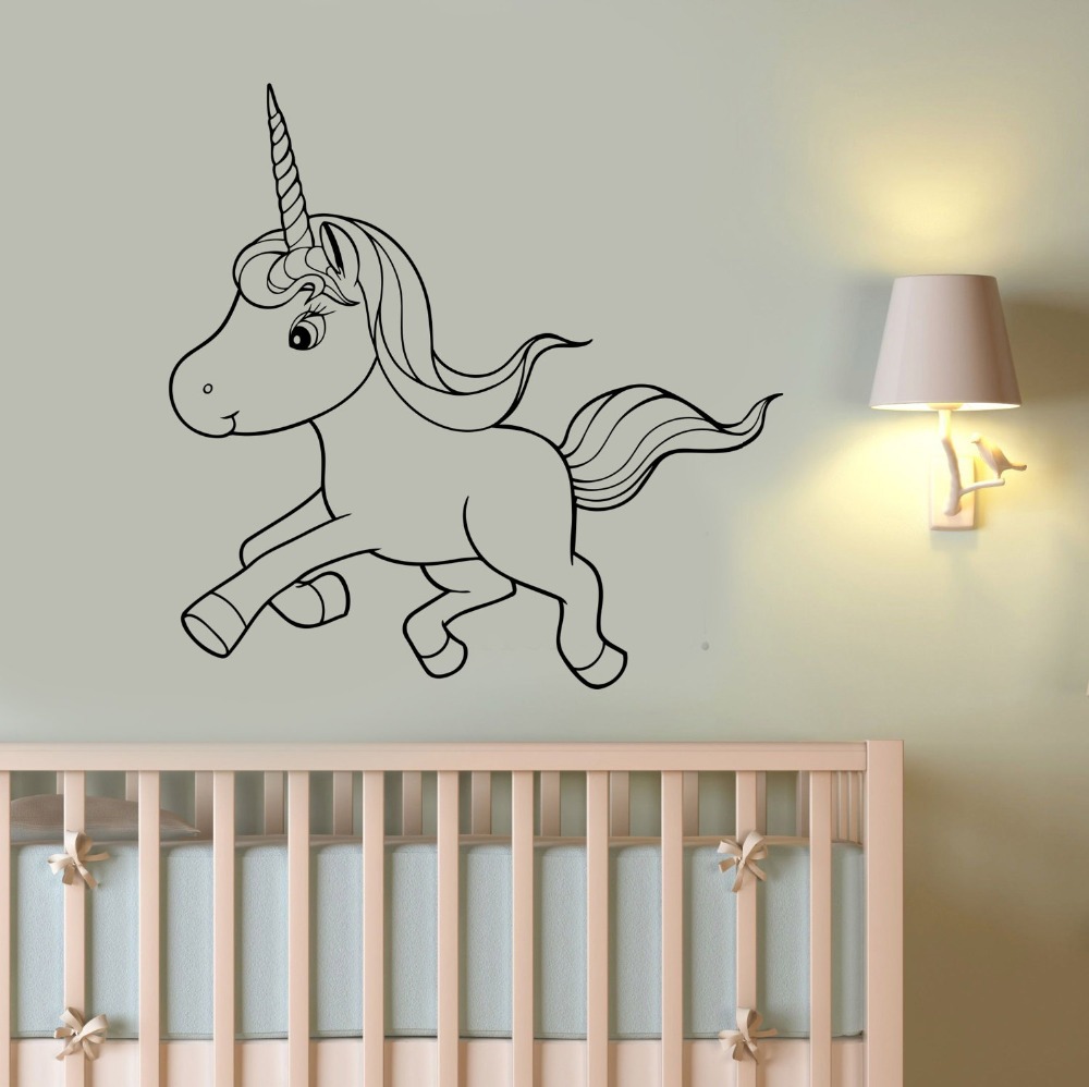 Unicorn Wall Stickers Bedroom Wall Stickers For Girls Decorate Unicorn Wall Stickers Bedroom Wall Stickers For Girls Decorate