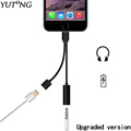 Upgraded version Lightning To 3 5mm headphone Jack and Charge Adapter for Iphone 7 Plus