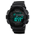 SKMEI Digital Sport Watch Men Countdown Chronograph Double Time Switch LED Electronic Wrist Watches Military Wristwatch