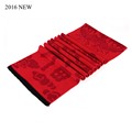 2016 New Men s Scarf Chinese Lucky Red Pashmina With Cotton Warm Scarf Men 135 175
