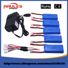 New 5PCS YiZhan Tarantula X6 Batteria Lipo Battery 7.4 V 1200 mah Per WLTOYS V262 V333 RC Helicopter Quadcopter Parti Drone