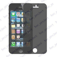 Anti-Spy Privacy Screen Protector Film for iphone 5 5s with retail package 50pcs/lot