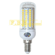 New arrival 102LED SMD 2835 E14 led bulb 30W LED corn lamp Warm white white 110V