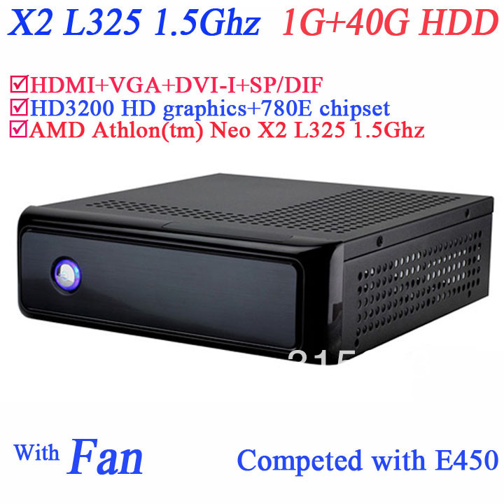       xp 780e  amd athlon   x2 l325 1.5  hd3200 1  ram 40  hdd hdmi vga dvi-i sp / dif