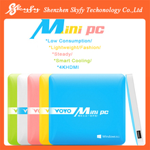2015 Voyo Mini PC Windows 8.1 2GB RAM 64GB ROM Intel Z3735 Quad Core Business Mini Computer with USB HDMI ultrathin Mini PCs