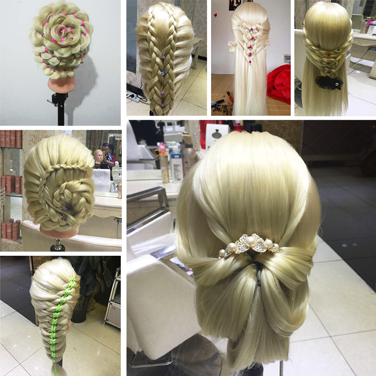 Mannequin Heads With Hair For Braiding : Cosmetology Mannequin Head
