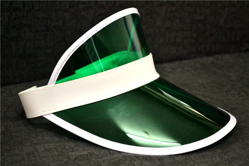 2019 Plastic Visor Hat Party Accessory Unisex UV Protection Clear