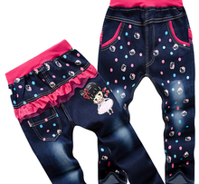 20 style Free shipping Retails 2015 NEW Children pants thick winter kids pants boys/girls spring jeans 2-6Y 2015829×1