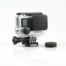 New GoPro Hero 4 3+ Plus Camera Lens Cover And Housing Protective Cap Waterproof Kit For Gopro Hero Action Camera Accessories