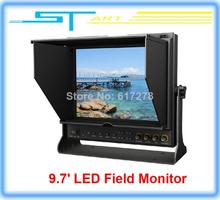 2pcs/lot Lilliput 9.7″ LED Field Monitor with HDMI YPbPr Audio Input Dual HDMI input for RC drone Quadcopter FPV Free s Toy kids