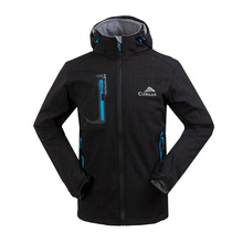 2014 New men’s outdoor soft shell clothes fashion Spring autumn hoodie coat jacket /hiking fishing climbing outdoors
