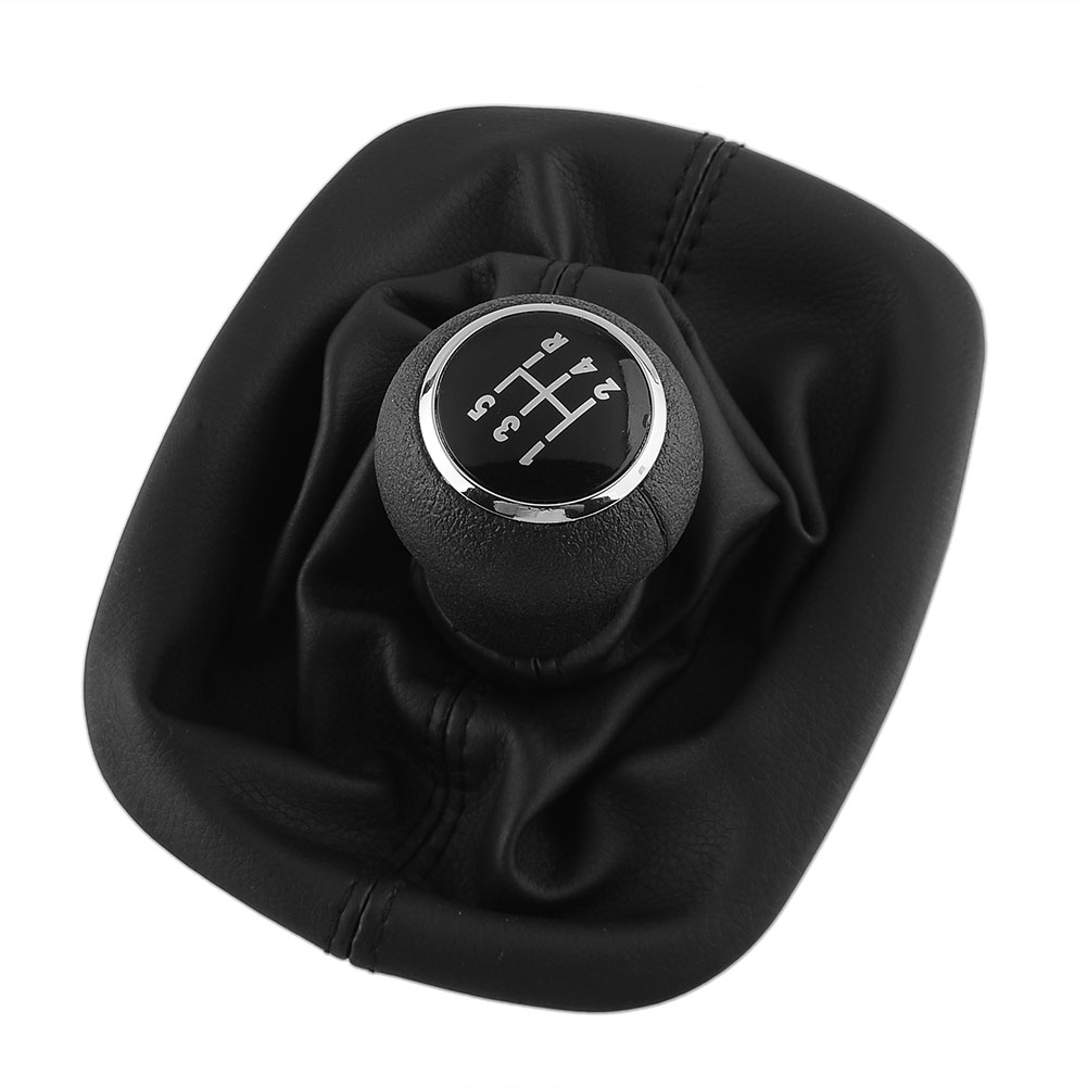 NEW Hot 5 Speed Gear Shift Knob Gaitor Cover Black For VW For PASSAT B5 For
