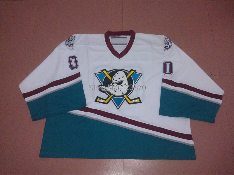 Custom Anaheim Mighty Ducks Goalie Cut Jerseys Hockey Stitch Sewn Customize Any Name And Number Swen On Mixer order