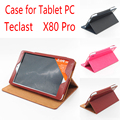 Folding Stand Flip Leather Cover Case for Teclast X80 Pro 8 inch Tablet PC Magnetic Protective