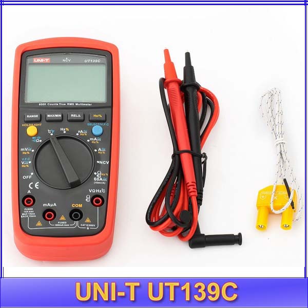 Купить UNIt ut139c true rms цифровые мультиметры ac dc напряжения и