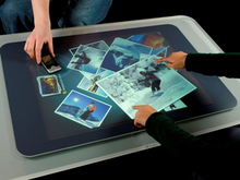 CE FCC certificated 50 inch Truly 4 points multi interactive touch foil