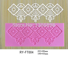 ft-055 lace cake mold silicone baking tools kitchen accessories decorations for cakes Fondant lace mat