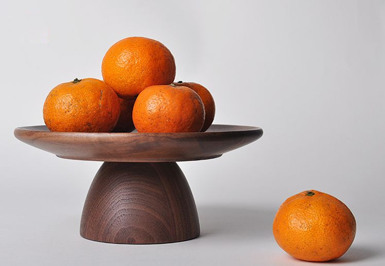 Black walnut wood fruit pallet fashion fruit baske...