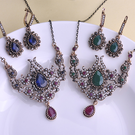 Meus Pedidos Vintage Jewelry Sets Necklaces Collar Max Brincos Joias Bijuterias Unicorn Austrian Crystal Bijou Mix