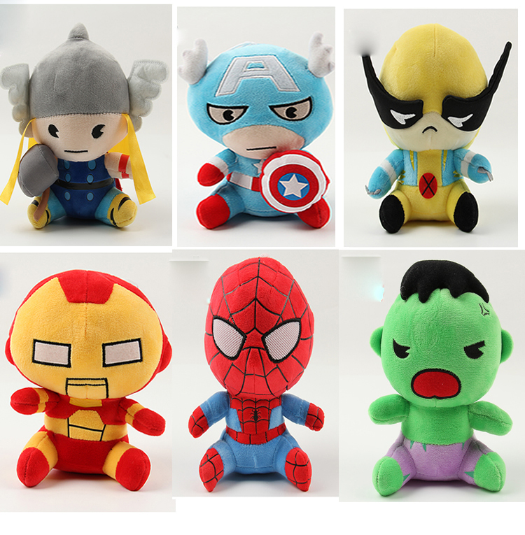 superhero plush toys