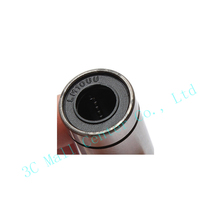 4pcs LM10LUU 10mmx19mmx55mm 10mm linear ball bearing bush bushing match use 10 mm linear guide rod round shaft for 3D printer