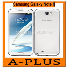 Original Refurbished Samsung Galaxy Note II N7100 Quad Core 5.5Inches 8MP Andriod Unlocked Mobile Phone
