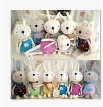 4PCS Many color smile rabbit cute and pretty plush toys Wedding decorations birthday present free shipping
