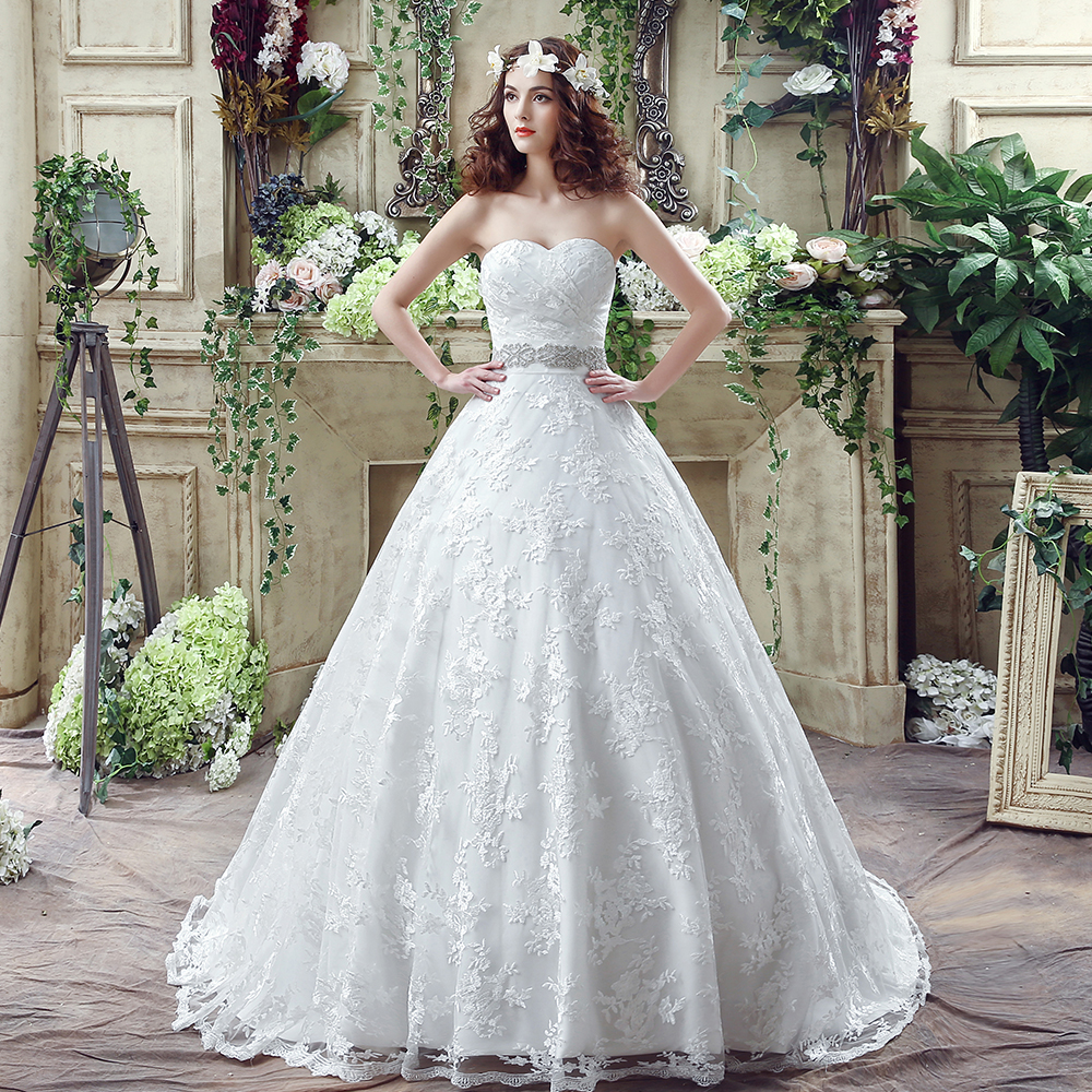 Ball gown wedding dresses for under $100