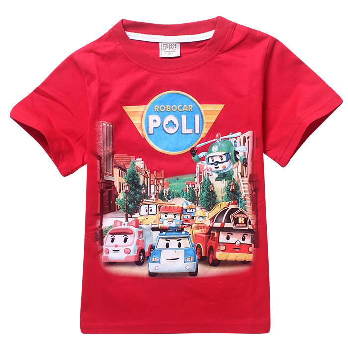 robocar poli t shirt