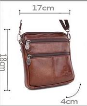 Famous Brand 100 Guarantee Real Cowskin Men Shoulder Crossbody Bags Fashion Double Zipper Design Men Messenger