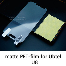 Glossy Clear Lucent Frosted Matte Anti glare Tempered Glass Protective Film On Screen Protector For Ubtel U8