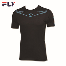 Free Shipping Men Sports T Shirt quick dry running exercise wear to shape your body fitness