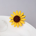 Small Daisy Flowers Hairpin Barrettes Cute Lovely Girls Elastic Rubber Bands Headwear Hair Accessories For Women