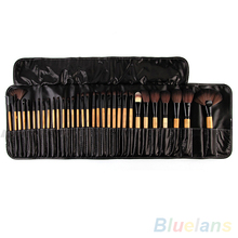 32Pcs Soft Makeup Brushes Professional Cosmetic Make Up Brush Tool Kit Set 4NB5