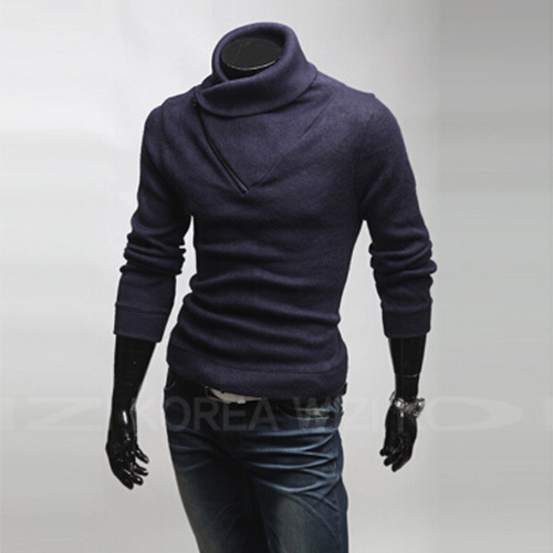 Mens turtleneck fleece