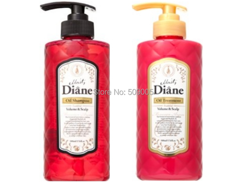 Japan Moist Diane Oil Shampoo & Treatment Volume & Scalp 500ml Set Free