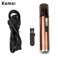 KM 6619 New 110 240V Rechargeable Electric Machine Epilator Nose Hair Trimmer tondeuse nez nariz Trimmer