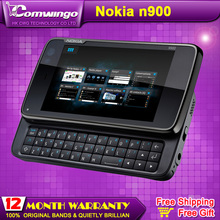 Free ship Russian keyboard original unlocked Refurbished Nokia N900 3G GSM mobile phone WIFI GPS 5MP 32GB internal Storage