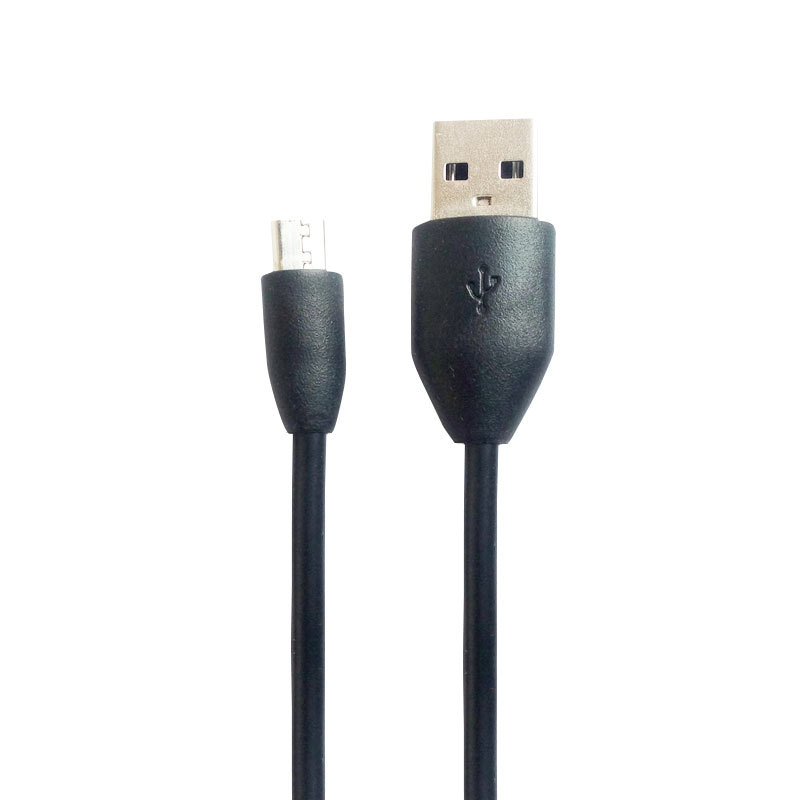 Black 1m micro usb cable mobile phone cable data charging power cable cord wire for HTC