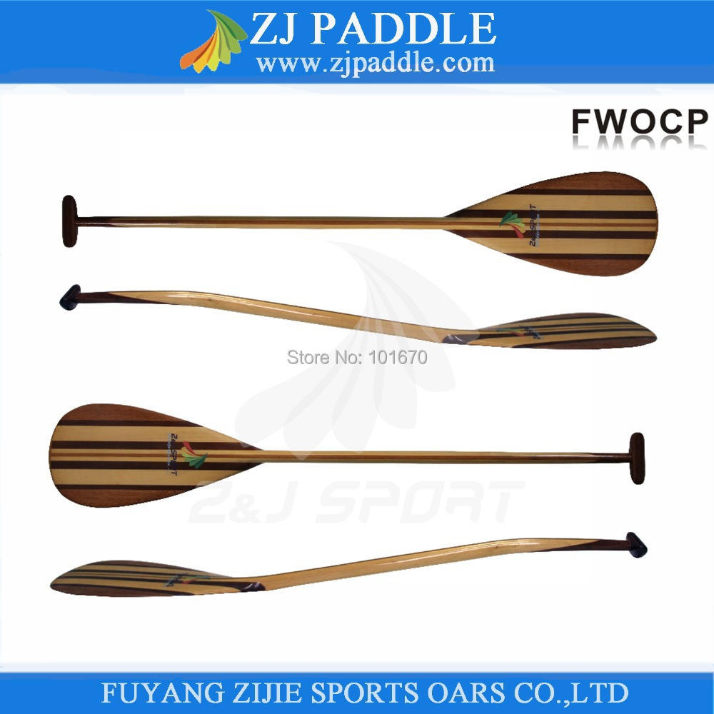 Wooden Racing Outrigger Canoe Paddle for Sale