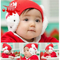 Special offer hot winter hats baby rabbit ear cap children double double rabbit cartoon rabbit bow