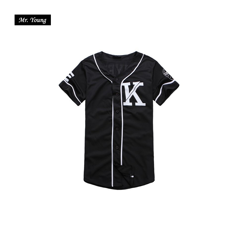 baseball style shirt