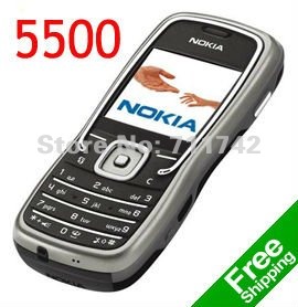 Nokia 5500 Sport Original 2MP Camera mobile phone wholesale Nokia 5500 Free Shipping