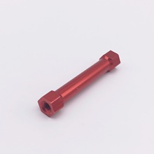 Aluminum Standoffs M3x55 Female Drone DIY Red Pack 20