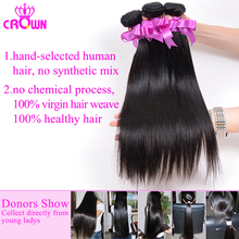Queen Hair Products 6A Peruvian Virgin Hair Straight 3pcs lot Peruvian Straight Virgin Hair Weave Cheap
