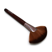 Makeup Large Fan Brush Soft Goat Hair Blush Face Powder Foundation Make Up Tool