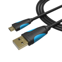 Kabel USB mikro, 2.0 kabel Sync Data charger, Warna hitam ponsel kabel 1 m untuk case for Samsung galaxy i9300 i9500 S4 S3 HTC