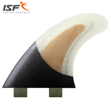 Insurfin Carbonfiber досок для серфинга FinsThruster плавник ( 3 ) фтс совместимость средний серфинга плавник Bamobb